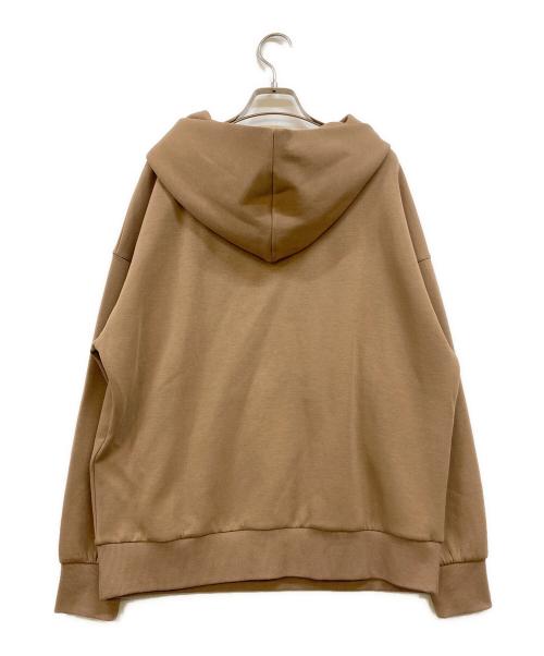 'S Max Mara（エスマックスマーラ）'S Max Mara (エスマックスマーラ) サポーレコットンフーディ ブラウン サイズ:Sの古着・服飾アイテム