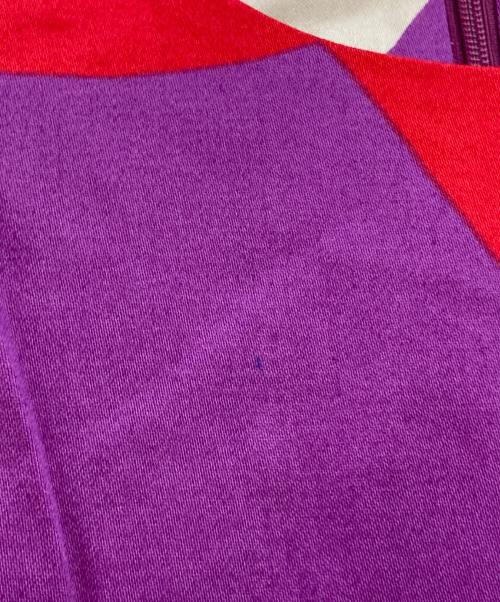 marimekko（マリメッコ）marimekko (マリメッコ) SILUETTI POIMINTO パープル×レッド サイズ:34の古着・服飾アイテム
