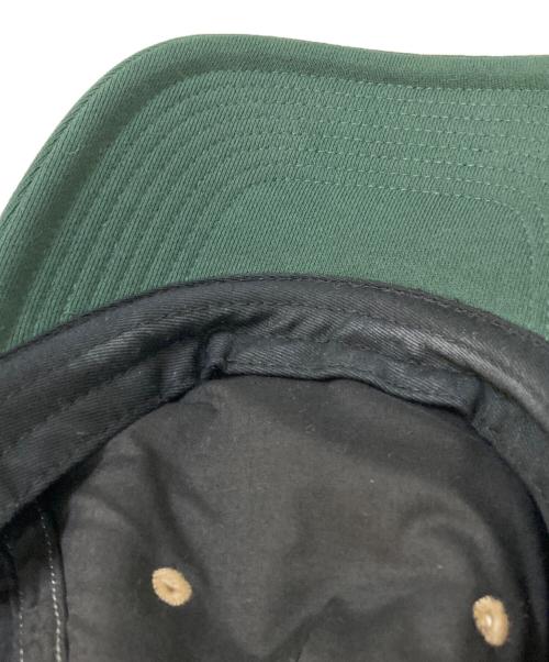 Vivienne Westwood（ヴィヴィアンウエストウッド）Vivienne Westwood (ヴィヴィアンウエストウッド) オーブ&ハート刺繍キャップ ベージュ×グレーの古着・服飾アイテム