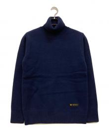 NEIGHBORHOOD（ネイバーフッド）の古着「EDWARD/W-HN.LS タートルネック ニット」｜ネイビー