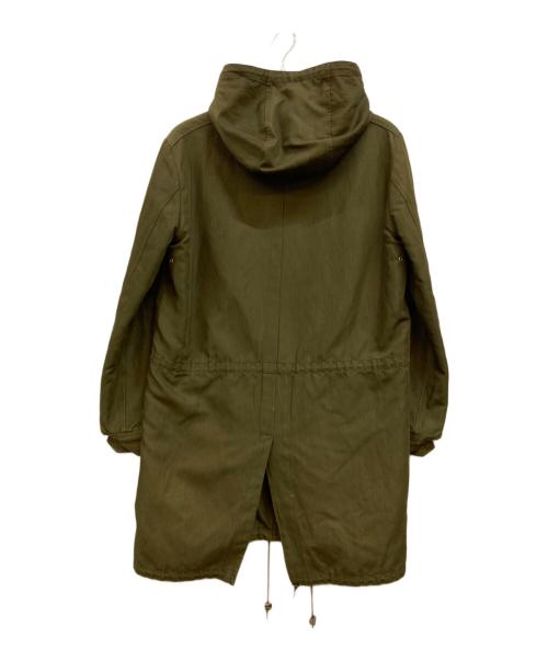 A.P.C.（アーペーセー）A.P.C. (アーペーセー) 裏ボアモッズコート オリーブ サイズ:XSの古着・服飾アイテム