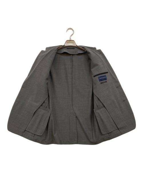 TOMORROW LAND（トゥモローランド）TOMORROW LAND (トゥモローランド) ウールポリエステル シングルブレステッド2Bジャケット グレー サイズ:48の古着・服飾アイテム