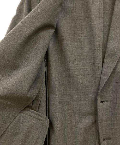 TOMORROW LAND（トゥモローランド）TOMORROW LAND (トゥモローランド) ウールポリエステル シングルブレステッド2Bジャケット グレー サイズ:48の古着・服飾アイテム