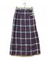 O'NEIL OF DUBLIN（オニールオブダブリン）の古着「リネンラップスカート」｜ブルー