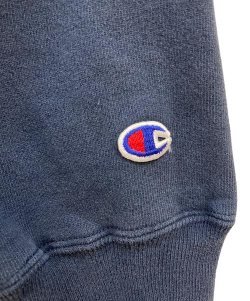 Champion REVERSE WEAVE（チャンピオン リバース ウィーブ）Champion REVERSE WEAVE (チャンピオン リバース ウィーブ) 90's リバースウィーブスウェット/刺繍タグ/メキシコ製 ネイビー サイズ:Mの古着・服飾アイテム