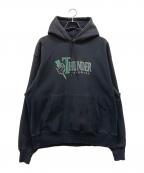 Champion REVERSE WEAVEチャンピオン リバース ウィーブ）の古着「プルオーバーパーカー」｜ブラック