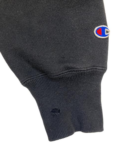 Champion REVERSE WEAVE（チャンピオン リバース ウィーブ）Champion REVERSE WEAVE (チャンピオン リバース ウィーブ) プルオーバーパーカー ブラック サイズ:Lの古着・服飾アイテム