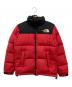 THE NORTH FACE（ザ ノース フェイス）の古着「NUPTSE JACKET/ヌプシジャケット」｜レッド