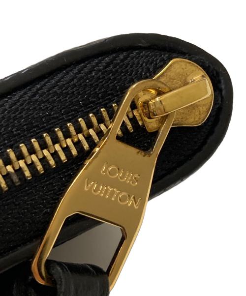 LOUIS VUITTON（ルイ ヴィトン）LOUIS VUITTON (ルイ ヴィトン) モノグラム・アンプラント ジッピーコインパース ブラックの古着・服飾アイテム