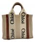 Chloe（クロエ）の古着「woody ウッディ キャンバススモールトート」｜ベージュ