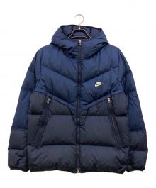 NIKE（ナイキ）の古着「ウインドランナーダウンジャケット」｜ネイビー