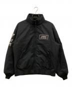 AVIREXアヴィレックス）の古着「NYLON STAND BLOUSON/50周年」｜ブラック