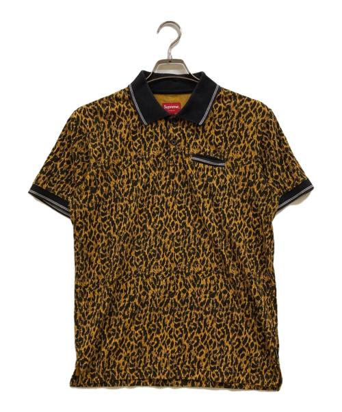 SUPREME（シュプリーム）SUPREME (シュプリーム) 13SS Leopard Polo ブラウン サイズ:Sの古着・服飾アイテム