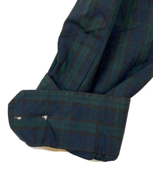 WTAPS（ダブルタップス）WTAPS (ダブルタップス) BD 03 / LS / COTTON. BROADCLOTH. TEXTILE. OF ネイビー×グリーン サイズ:X04の古着・服飾アイテム