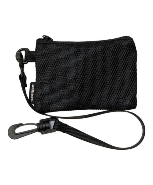 NEIGHBORHOOD（ネイバーフッド）NEIGHBORHOOD (ネイバーフッド) MESH COIN CASE ブラック 未使用品の古着・服飾アイテム