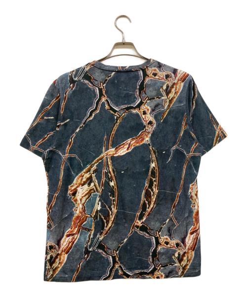 dunhill（ダンヒル）dunhill (ダンヒル) マーブル総柄 プリントTシャツ グレー サイズ:Ｍの古着・服飾アイテム