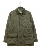 POLO RALPH LAURENポロ・ラルフローレン）の古着「キルティング ハンティングジャケット」｜オリーブ