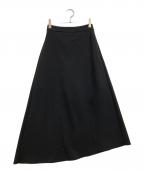 anuansアニュアンス）の古着「アシンメトリーレイヤースカート」｜ブラック