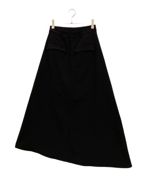 anuans（アニュアンス）anuans (アニュアンス) アシンメトリーレイヤースカート ブラック サイズ:Sの古着・服飾アイテム