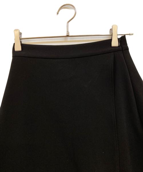 anuans（アニュアンス）anuans (アニュアンス) アシンメトリーレイヤースカート ブラック サイズ:Sの古着・服飾アイテム