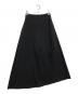 anuans（アニュアンス）の古着「アシンメトリーレイヤースカート」｜ブラック
