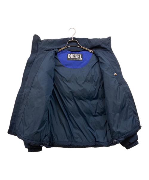 DIESEL（ディーゼル）DIESEL (ディーゼル) W-STEP-OUT フーデッドダウンジャケット ネイビー サイズ:Sの古着・服飾アイテム