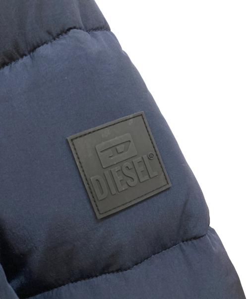 DIESEL（ディーゼル）DIESEL (ディーゼル) W-STEP-OUT フーデッドダウンジャケット ネイビー サイズ:Sの古着・服飾アイテム