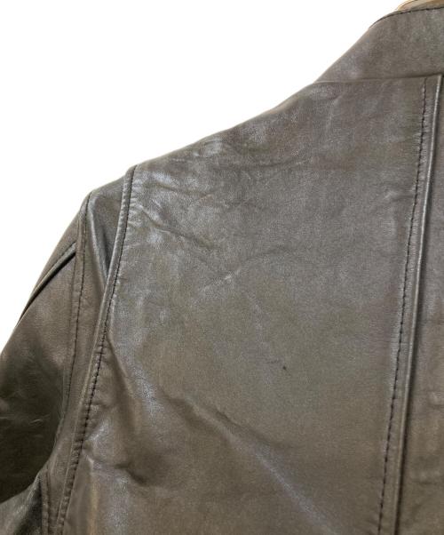 Schott（ショット）Schott (ショット) シープスキン クラシック レザーレーサージャケット ブラック サイズ:Sの古着・服飾アイテム