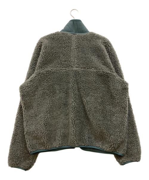 Patagonia（パタゴニア）Patagonia (パタゴニア) クラシックレトロカーディガン グリーン×グレー サイズ:XLの古着・服飾アイテム