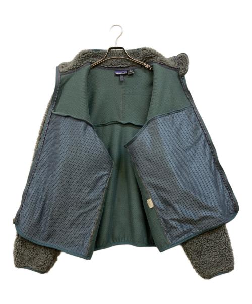 Patagonia（パタゴニア）Patagonia (パタゴニア) クラシックレトロカーディガン グリーン×グレー サイズ:XLの古着・服飾アイテム