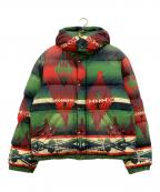 POLO RALPH LAURENポロ・ラルフローレン）の古着「オルテガ ネイティブ柄ダウンジャケット」｜グリーン