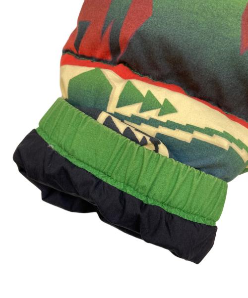 POLO RALPH LAUREN（ポロ・ラルフローレン）POLO RALPH LAUREN (ポロ・ラルフローレン) オルテガ ネイティブ柄ダウンジャケット グリーン サイズ:XLの古着・服飾アイテム