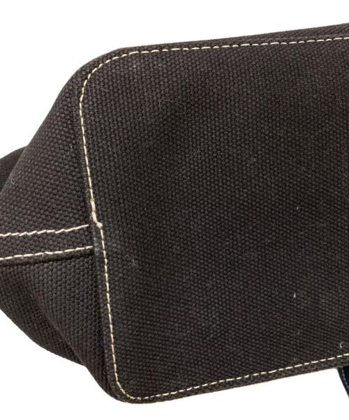 TORY BURCH（トリーバーチ）TORY BURCH (トリーバーチ) エラ キャンバストートバッグ ブラックの古着・服飾アイテム