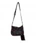 Kate Spade (ケイトスペード) ポーチ付花柄ショルダーバッグ ブラック サイズ:下記参照：6000円