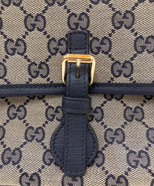 GUCCI（グッチ）GUCCI (グッチ) GGキャンバス チルドレンズ メッセンジャーバッグ ベージュ サイズ:下記参照の古着・服飾アイテム