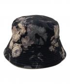 LAD MUSICIANラッドミュージシャン）の古着「HAT FLOWER」｜ブラック