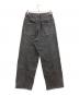 LAD MUSICIAN (ラッドミュージシャン) 12oz DENIM MULTI SILHOUETTE PANTS ブラック サイズ:42：9000円