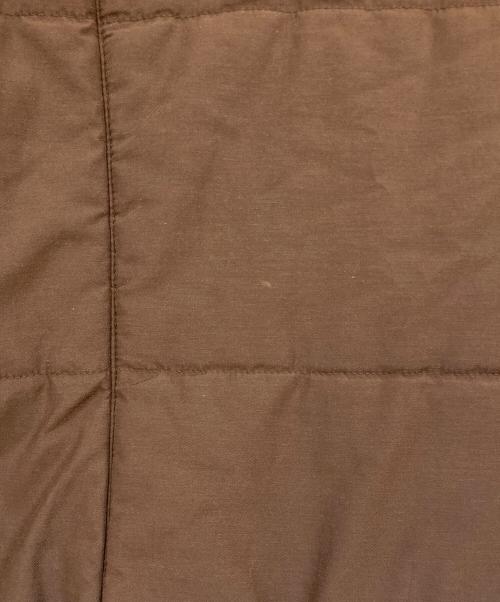 BURBERRY BLUE LABEL（バーバリー ブルー レーベル）BURBERRY BLUE LABEL (バーバリーロンドンブルーレーベル) ノバチェックパイピング 中綿キルティングジャケット ブラウン サイズ:Mの古着・服飾アイテム