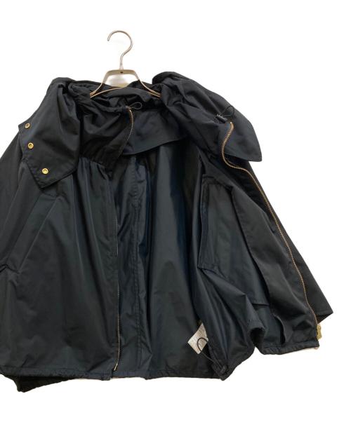 ROPE（ロペ）ROPE (ロペ) ギャザーマウンテンパーカー ネイビー サイズ:38の古着・服飾アイテム