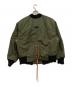 DIESEL (ディーゼル) alternating energy MA-1ジャケット　(オルタネイティングエネルギーエムエーワン) グリーン サイズ:M：15000円