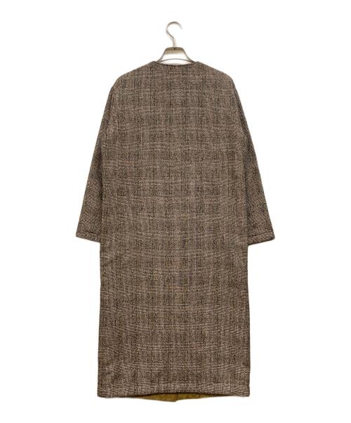 LAVENHAM（ラベンハム）LAVENHAM (ラベンハム) リバーシブルキルティングコート ブラウン サイズ:36の古着・服飾アイテム