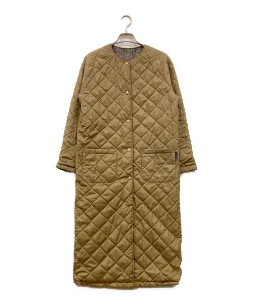 LAVENHAM（ラベンハム）LAVENHAM (ラベンハム) リバーシブルキルティングコート ブラウン サイズ:36の古着・服飾アイテム