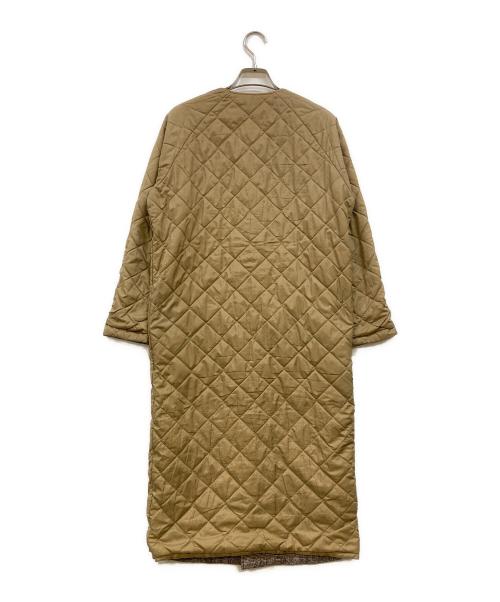 LAVENHAM（ラベンハム）LAVENHAM (ラベンハム) リバーシブルキルティングコート ブラウン サイズ:36の古着・服飾アイテム