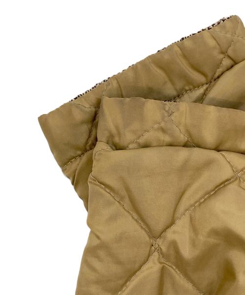 LAVENHAM（ラベンハム）LAVENHAM (ラベンハム) リバーシブルキルティングコート ブラウン サイズ:36の古着・服飾アイテム