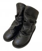 Trippenトリッペン）の古着「BOMB レザーショートブーツ」｜ブラック