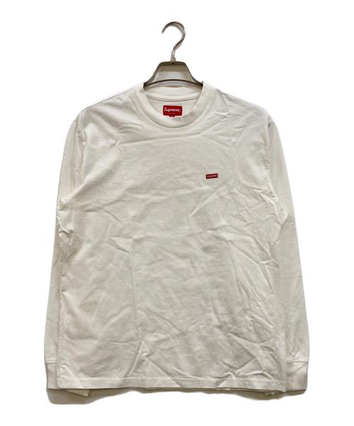 SUPREME（シュプリーム）SUPREME (シュプリーム) Small Box L/S Tee ホワイト サイズ:Sの古着・服飾アイテム