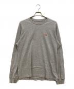 SUPREMEシュプリーム）の古着「Small Box L/S Tee」｜グレー