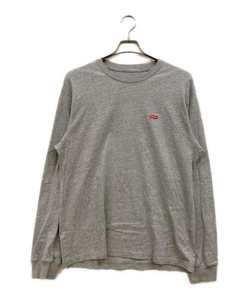 SUPREME（シュプリーム）SUPREME (シュプリーム) Small Box L/S Tee グレー サイズ:Sの古着・服飾アイテム