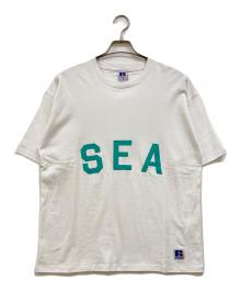 RUSSELL ATHLETIC×WIND AND SEA（ラッセルアスレチック×ウィンダンシー）の古着「プリントTシャツ」｜ホワイト