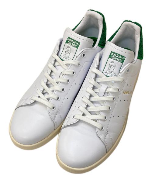 adidas Originals（アディダスオリジナル）adidas Originals (アディダスオリジナル) The Simpsons (ザ シンプソンズ) STAN SMITH ホワイト×グリーン サイズ:30㎝の古着・服飾アイテム